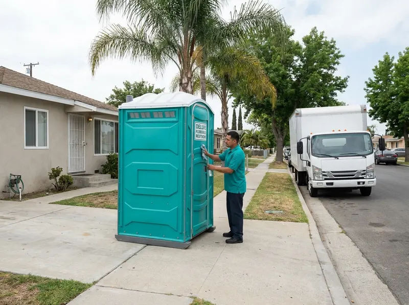 Deluxe Flushable Restrooms in Compton, CA